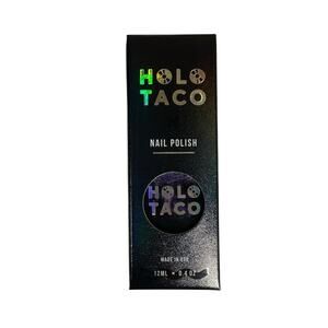 Holo Taco Purple Slushie Glitter Nail Polish in Box NEW Retired